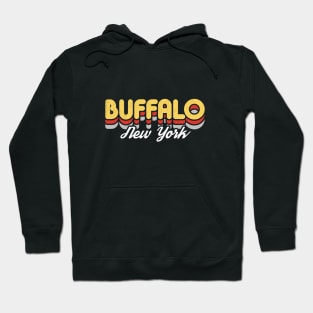 Retro Buffalo New York Hoodie